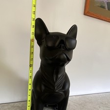 Black  French bulldog bluetooth speaker picture
