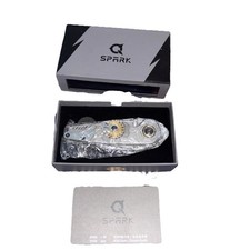 SPARK Spin: Precision M390 Knife Titanium Handle picture