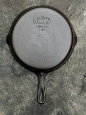 Vintage Wagner Ware No. 8 1058 S … Cast Iron Skillet picture