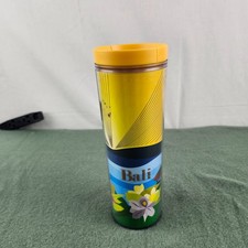 2015 Starbucks Bali Global Icon Flowers Plastic Travel Tumbler Cup picture