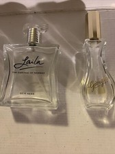 Empty Perfume Bottles Giorgio Beverly Hills and Laila Essence of Norway picture