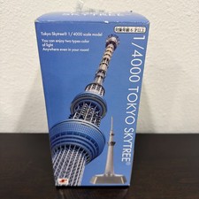 Rare Joy Palette 1/4000 Scale Model Tokyo SkyTree Lights Up Open box picture