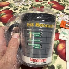 Vintage 1988 Motorcraft promotional advertising COFFEE CUP picture