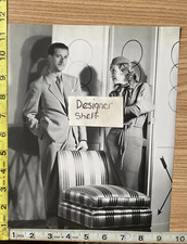 Joan Crawford & Adiran Fashion Designer 1932 Book Photograph picture