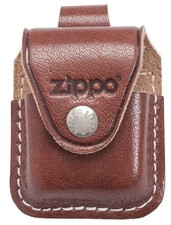 Zippo Brown Leather Lighter Pouch With Belt Loop, 67011, New In Box picture