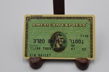 Vintage American Express Green Card - 1989 - Patina - Mmbr Since  87 - Unsigned picture