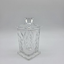 Royal Limited Crystal Candy Dish Jar with Lid, Still Sealed From Factory  picture