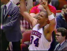 1985-86 NBA Playoffs Game 5 Washington Bullets Philadelphia 76ers TV Game DVD picture