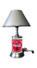 Coca-Cola Lamp Table Lamp with Shade Desk Light Room Decor picture