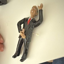 Wind-Up Vintage Obama in Suit Figure picture