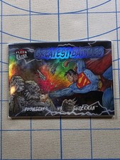 2026 Fleer Ultra - Doomsday VS. Superman GB-2 - Greatest Battles picture