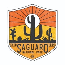 Saguaro National Park Sticker Arizona National Park Decal picture