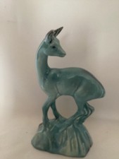 RARE BESWICK BLUE GLOSS DEER MODEL 696 picture