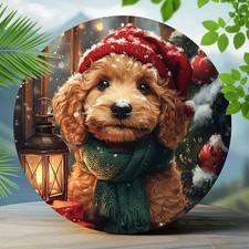 Vintage Goldendoodle Joy Iron Wall Tin Metal Signs Home Décor Retro Goldendoodle picture