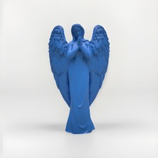 Praying Angel Statue (Blue)- 8 Inches picture