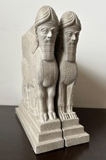 Neo-Assyrian Winged Guardian Bookends from the Metropolitan Museum of Art  picture