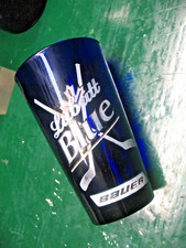 LABATT BLUE BAUER HOCKEY COBALT TUMBLER SOUVENIR LIBBEY GLASS picture