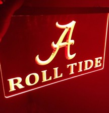 Alabama football team logo LED Neon Light Sign for Bar Pub Funs Bowl match day picture