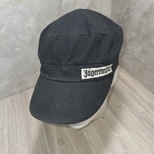 Jagermeister Black Advertising Cadet Hat Cap Distillery Promotional Headwear picture