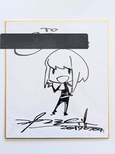 SKETCH SIGNED Shigeto Koyama Shikishi Studio TRIGGER Promare Lio Anime Expo picture