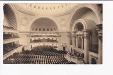 Interior View Of The First Church Of Christ Scientist Boston MA RPPC Postcard picture