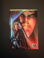 2021 Topps Chrome Star Wars Galaxy REFRACTOR #39 - Anakin Skywalker picture