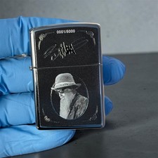 Billy Gibbons ZZ Top Limited Edition Zippo Lighter LOW NUMBER 0051/5000 picture