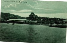 Vintage Postcard- Vista de Mazatlán, Sin. Méx, Muelle picture