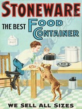 Stoneware Food Container 9
