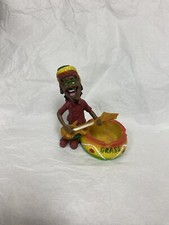 3” Rasta Jamaican Guitar Ashtray picture