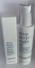 This Works Pillow Spray 2.5 oz & Deep sleep night oil 4 oz picture