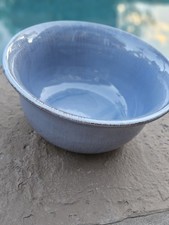 Pier 1 Imports Toscana Hand Painted Blue Large Salad Serving Bowl ITALY picture