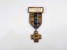 Vintage 1932 American Legion 13th Convention Ribbon Medal Houlton Maine Milo picture