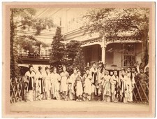 Japan Yokohama Kanagawa Prostitutes Brothel Nectarine 9 Photo Albumin 1880 picture