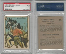 V290 Hamilton, Cowboy Series, 1930's, #13 A Buck Hero, PSA 5 EX picture