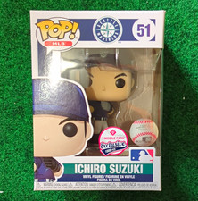 Funko Pop MLB Ichiro Suzuki Seattle Mariners #51 Vinyl Figure T-Mobile Park picture