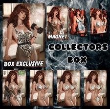 Power Hour Milfs #3 Shikarii Wifey 5 Cover Collector Box Set Black Ops PRESALE picture