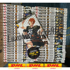 HAIKYUU Manga Vol 1-45 Complete HALF/FULL SET English Comic Books DHL EXPRESS picture