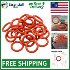 25PCS High-Quality O-Ring Set for Harley Davidson Oil Pump & Drain Plug - Orange picture