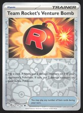 Team Rocket's Venture Bomb Reverse Holo Uncommon SV10 Destined Rivals 179/182 NM picture