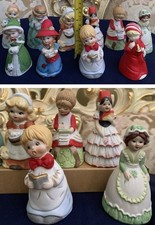 Vintage Jasco JSNY Merri Bell Porcelain Figurines Lot of 10 picture