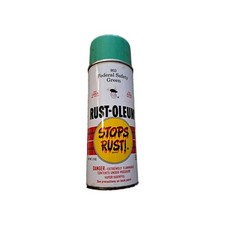Vintage Rust-Oleum Federal Safety Green Spray Paint Can 933 1972 picture