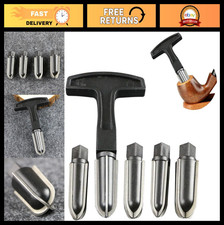 5-Piece Tobacco Pipe Reamer Tool Set & Cleaners - Essential Pipe Accessories picture