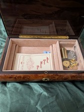 Reuge Sainte Croix Music Jewelry Box Romance phantom music of the night  11.5” picture