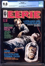 EERIE #16 CGC 9.0 WHITE PAGES // WARREN PUBLISHING MAGAZINE 1968 picture