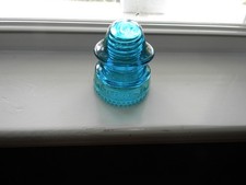 Vintage CD-164 Blue Hemingray - 20 Insulator picture