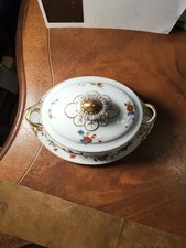 Vintage Vista Alegre Portugal Porcelain Sauce Tureen Lid Underplate 3pc Set 1947 picture