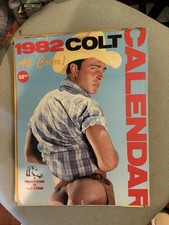 COLT STUDIOS pres:  VINTAGE 1982 COLT  CALENDAR * COLLECTORS ITEM picture