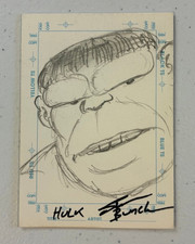 1998 SkyBox Marvel Creator's Collection Sketchagraph Hulk by Steve Bunche Sketch picture