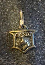 Vintage Cresco Advertising Zipper Pull Copper Platerd CharmCresco picture